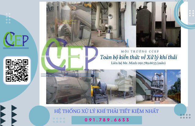 Xử lý khí thải - Quy trình công nghệ hệ thống xử lý tiết kiệm nhất Tất tần tật về các phương pháp xử lý khí thải