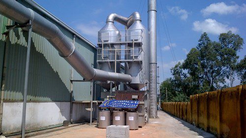 công trình Xử lý khí thải lò nấu nhôm của CCEP