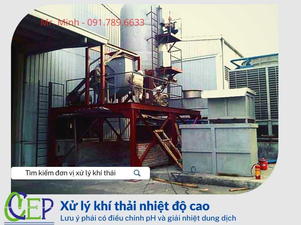 Xử lý khí thải nhiệt độ cao