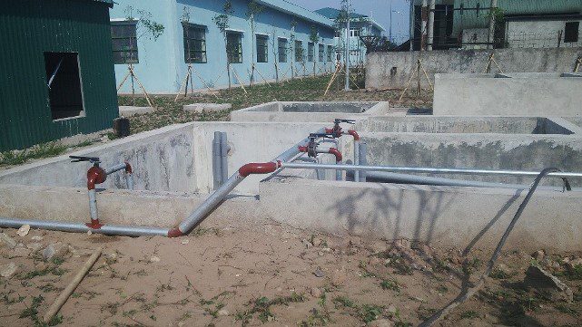 Xử lý nước thải sinh hoạt nhà máy Bình Điền - Ninh Bình