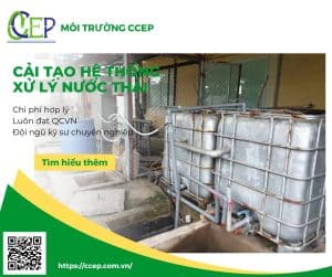 Cải tạo hệ thống xử lý nước thải