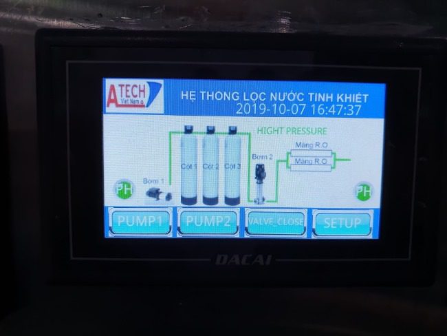 Hệ thống lọc nước Deion 1000lit - Công ty Cominlub