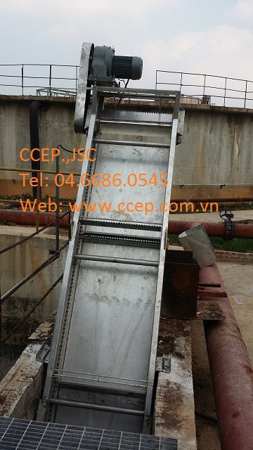 Máy tách rác thanh thẳng lược cào Máy tách rác thanh thẳng lược cào