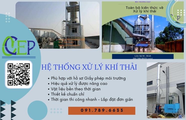 Tháp xử lý khí thải scrubber thế hệ mới hiệu quả cao Hệ thống xử lý khí thải chuyên nghiệp nhất
