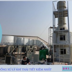 Tháp xử lý khí thải scrubber thế hệ mới hiệu quả cao