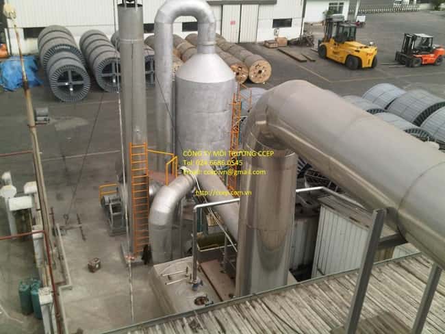 7 hệ thống hút bụi công nghiệp và xử lý bụi thông dụng xử lý khí thải lò nấu đồng