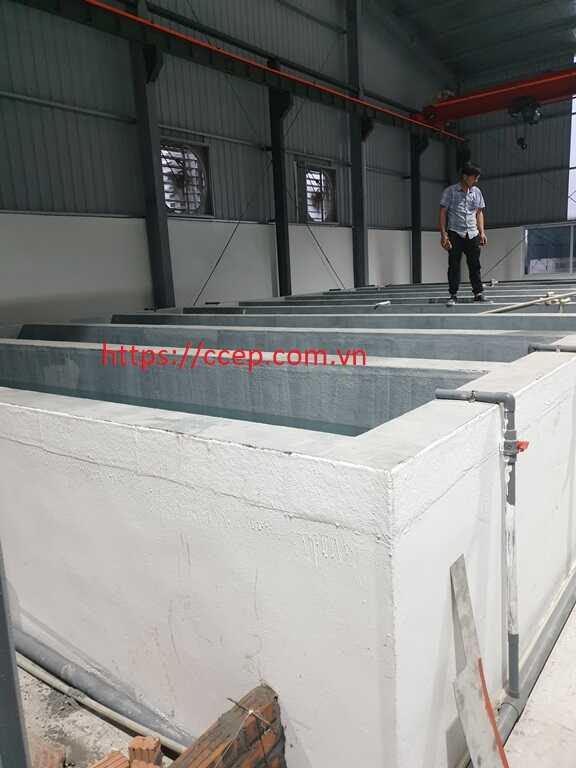 Xử lý nước thải xi mạ Crommat nhôm Công ty Nhôm Quang Minh