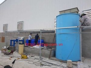 Xử lý nước thải xi mạ Crommat nhôm Công ty Nhôm Quang Minh Xử lý nước thải xi mạ crommat nhôm