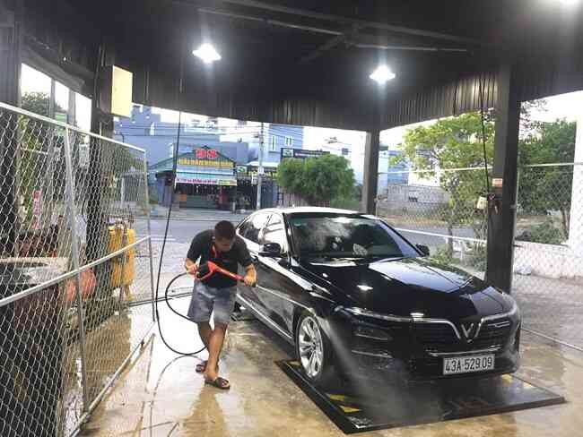xử lý nước thải rửa xe