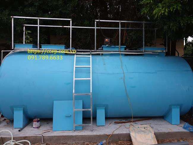 Xử lý nước thải sinh hoạt công suất 10m3 - Công ty Hiệp Hòa xử lý nước thải sinh hoạt công suất 10m3