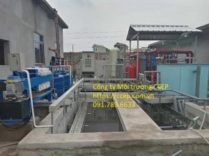 xử lý nước thải xi mạ