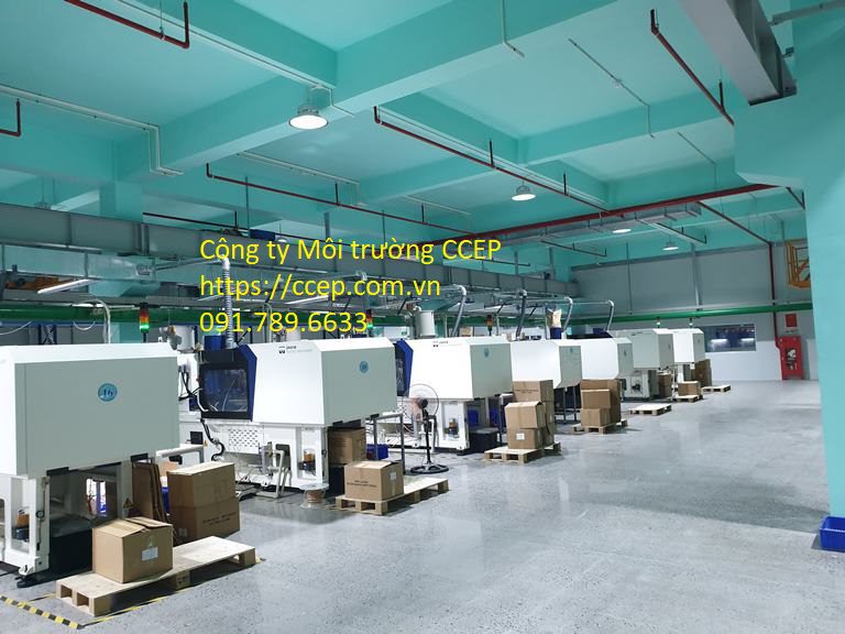 Hệ thống xử lý khí thải máy ép nhựa - Công ty TNHH PRETTY VINA 6 Xử lý khí thải máy ép nhựa Công ty TNHH PRETTY VINA