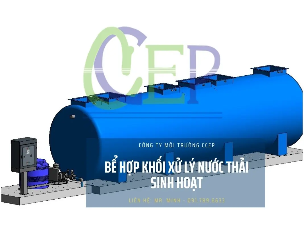 Hệ thống xử lý nước thải hợp khối: Tối ưu với bể hợp khối tiên tiến Hệ thống xử lý nước thải hợp khối còn được gọi với những cái tên như bể hợp khối xử lý nước thải