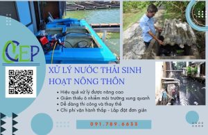 Hệ thống xử lý nước thải sinh hoạt nông thôn