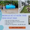 Module xử lý nước thải sinh hoạt 15m3 giá rẻ