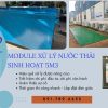 Module xử lý nước thải sinh hoạt 5m3 giá rẻ