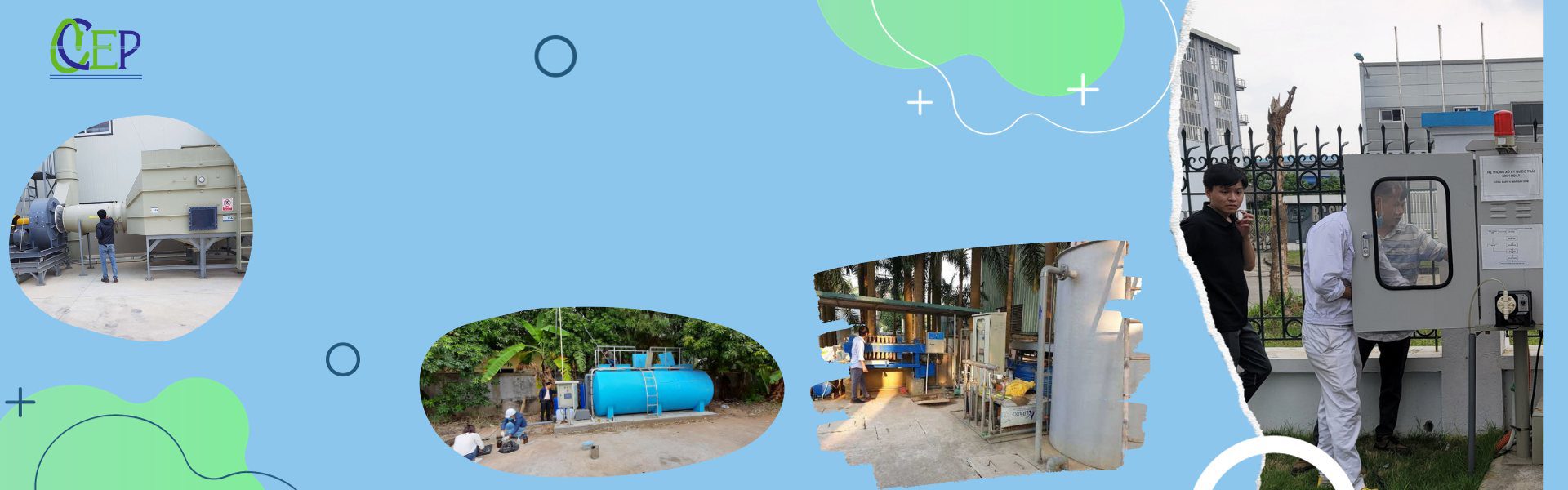 Banner của Công ty Môi trường CCEP